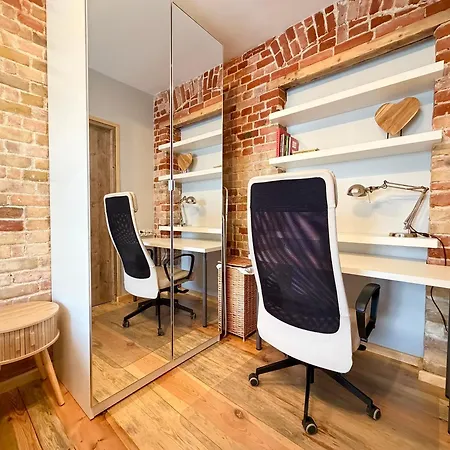 Appartement Kaszubska Vintage Brick Loft By Bookinghost *