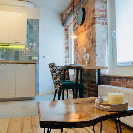 Appartement Kaszubska Vintage Brick Loft By Bookinghost